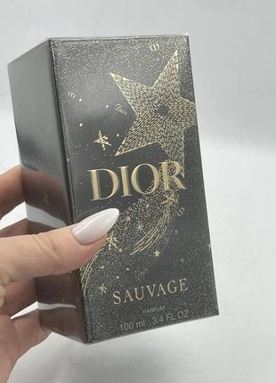 Sauvage parfum dior 100мл