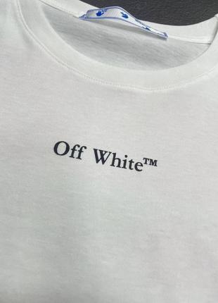 Женская футболка off white7 фото