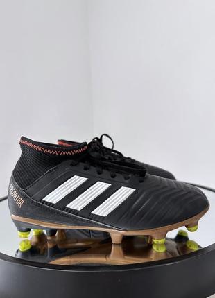 Чудові якісні бутси з панчохом + шнурівкою! adidas predator.