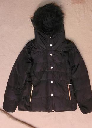 Теплый пуховик elle m-l