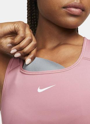 Спортивный топ nike swoosh 1 piece sports bra - xl3 фото