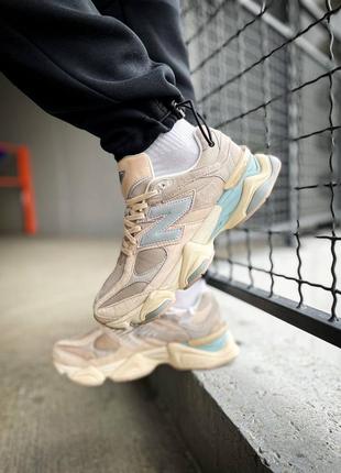 Мужские кроссовки new balance 9060 ivory cream
