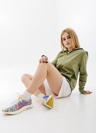 Женская куртка nike w nk essential jacket хаки s (7dcu3217-386 s)6 фото