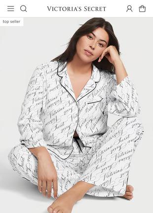 Піжама victoria's secret flannel long tall оригінал