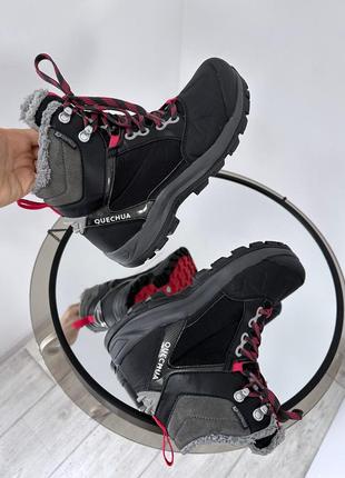 Мощные тёплые спортивные ботинки на меху + термо утеплитель quechua7 фото