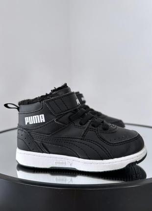 Тёплые отличные хайтопы на меху! puma