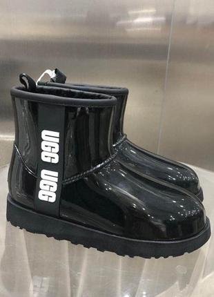 Угги угги угги ugg classic clear mini black