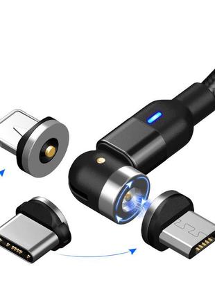 Usb кабель  магнит rotate magnetic  cabel