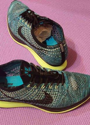 Nike flyknit racer 'blue lagoon'2 фото