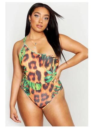 Леопардове боді монстера boohoo