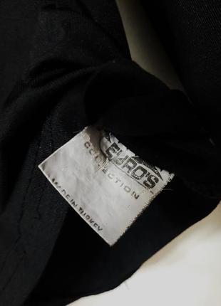 Euros женская водолазка чёрная эластичная с длинными рукавами гольфик деми/зима размер 38-4410 фото