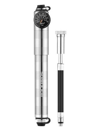 Насос с манометром rockbros 160psi/11bar (rb-hq-67a-l03)