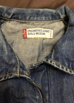 Курточка джинсовці джинсова levi's оригінал2 фото