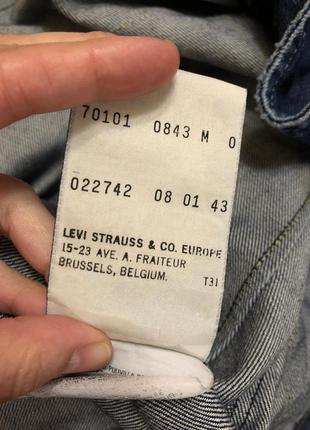 Курточка джинсовці джинсова levi's оригінал4 фото