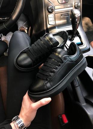 Кросівки alexander mcqueen black кроссовки