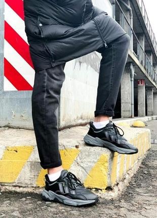 Кросівки adidas ozweego black кроссовки7 фото