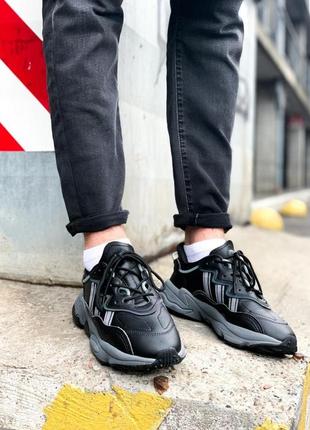 Кросівки adidas ozweego black кроссовки9 фото