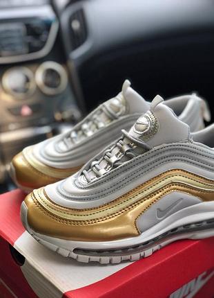 🔥кросівки nike air max 97 metallic gold🔥кросівки