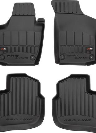 Килимки в салон frogum для seat toledo 2012-2019 proline 3d, (fg 3d407480), (сеат толедо)