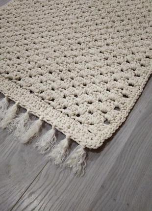 Плетений килимок3 фото