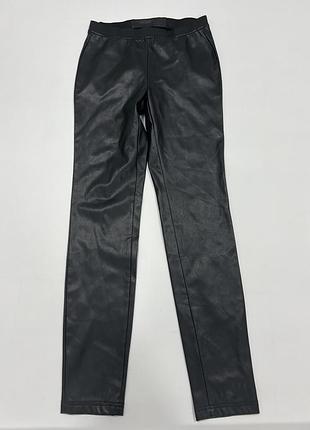 Брюки из экокожи женские