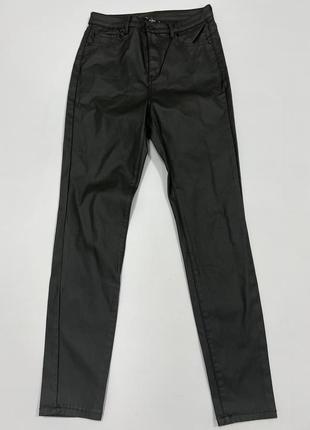 Брюки из экокожи, женские