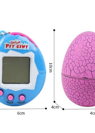 Тамагочі tamagotchi класичний в яйці дракона4 фото