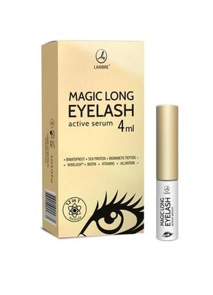 Сыворотка для ресниц magic long eyelash3 фото