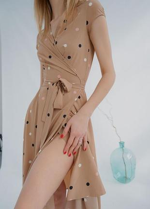 Платье на запах 4