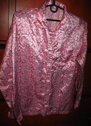 Пижама верх snoopy розовая