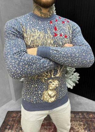 Мужские новогодние свитера4 фото