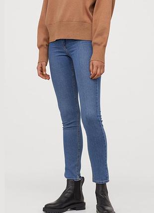 Оригинальные джинсы-skinny regular ankle от бренда h&m 0399256003 разм. 26