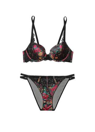 Комплект adore me rochelle demi bra (38 b)+ panty)  m )set2 фото