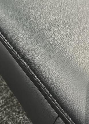 Виставковий шкіряний кутовий розкладний диван polinova9 фото