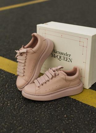 Кросівки alexander mcqueen triple pink кроссовки