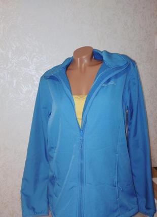 Женская куртка на флисе / mountain warehouse / спортивная кофта / softshell / женская одежда / ветровка /