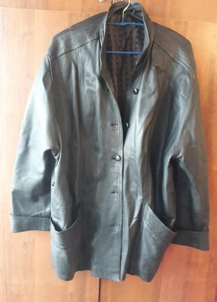 Куртка шкіряна