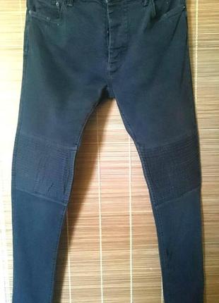 Чоловічі стрейчеві джинси zara man eur46 / usa36