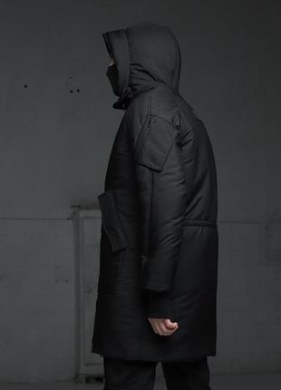 Курточка чорна чоловіча зима4 фото