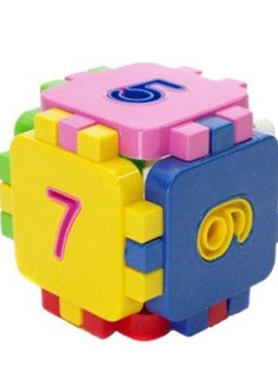 Развивающая игрушка "кубик-логика"
