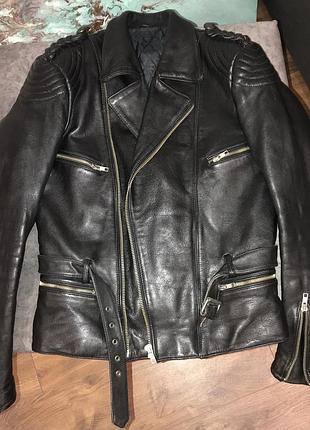 Шкіряна косуха чоловіча