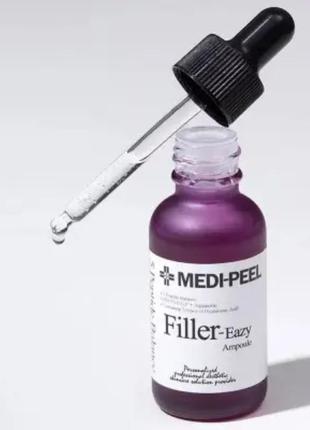Укрепляющая сыворотка-филлер с пептидами и egf от морщин medi peel filler eazy ampoule