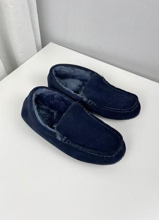 🌸the white company замшеві мокасини на хутрі, домашні тапки