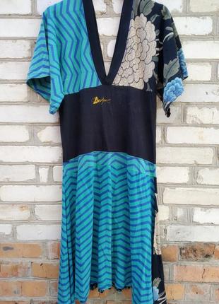 Платье с рукавами кимоно desigual2 фото