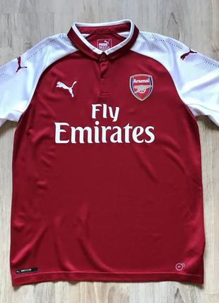 Мужская поло футболка puma arsenal fly emirates jersey8 фото