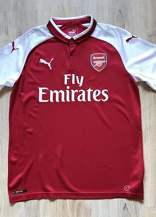 Мужская поло футболка puma arsenal fly emirates jersey