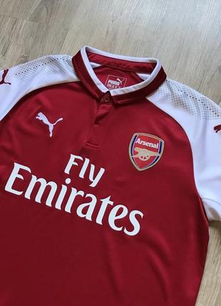 Мужская поло футболка puma arsenal fly emirates jersey3 фото