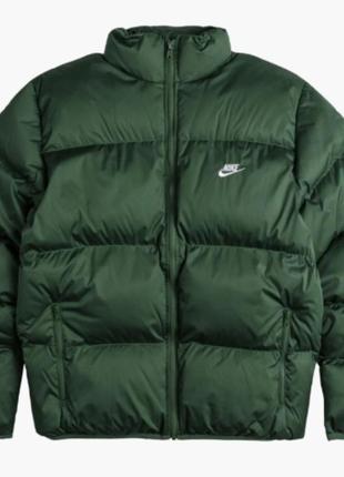 Пуховик nike club puffer jkt green fb7368-3232 фото