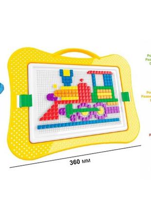 Іграшка "мозаїка 8 технок", арт.30081 фото