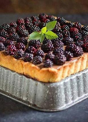 Форма для випікання fissman jullinge 24х24х4.5 см, квадратна2 фото